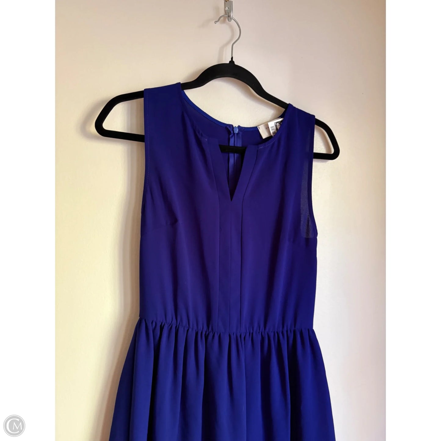 Dress Casual Midi By Everly In Blue, Size: S