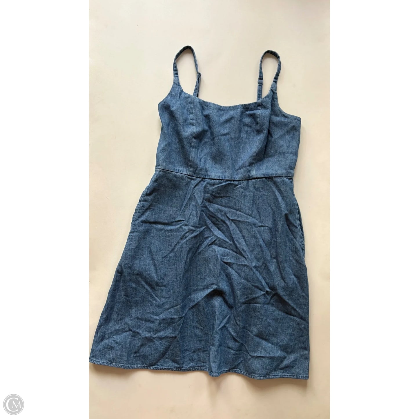 Dress Casual Midi By Old Navy In Blue, Size: S