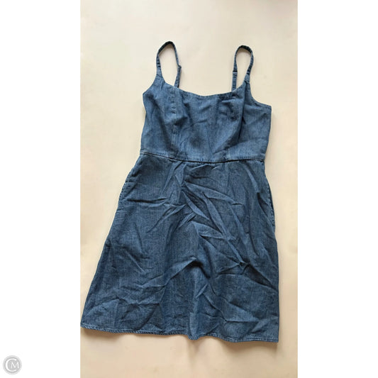 Dress Casual Midi By Old Navy In Blue, Size: S