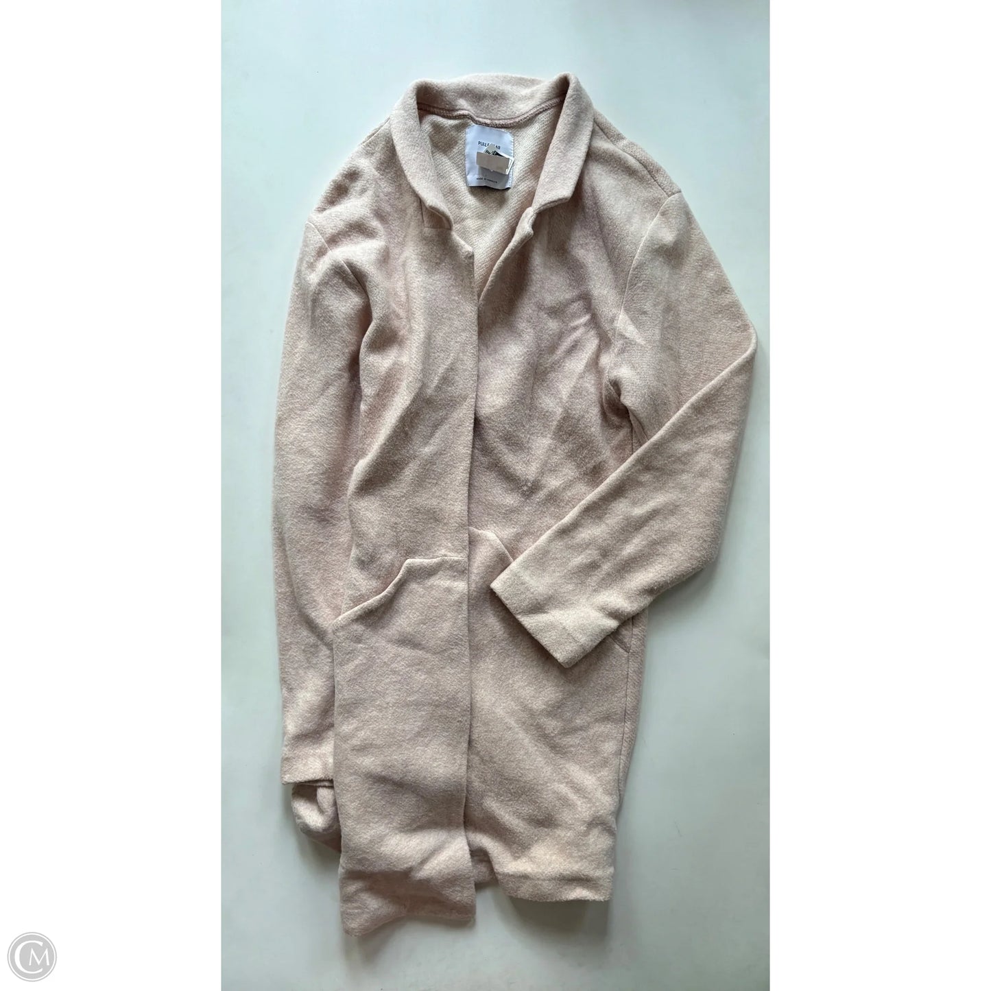 Sweater Cardigan By Pull & Bear In Peach, Size: S