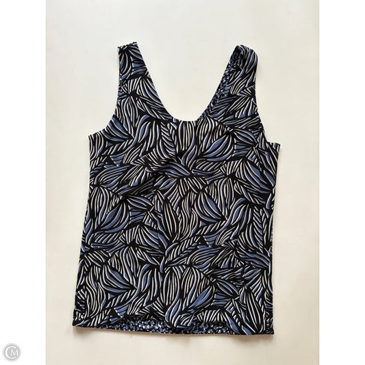 Blouse Sleeveless By Anne Klein In Blue, Size: Xs