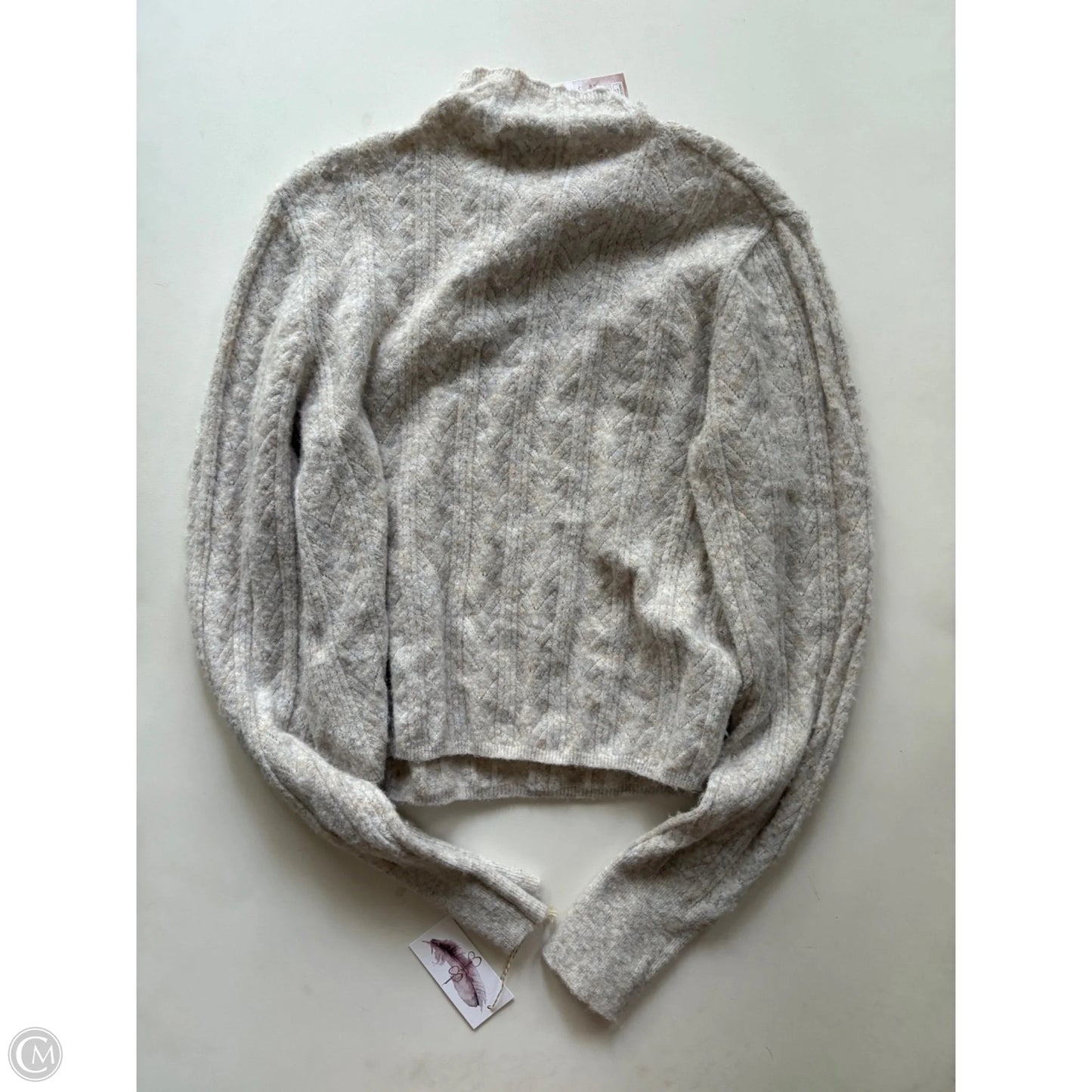 Sweater By Jessica Simpson In Grey, Size: M
