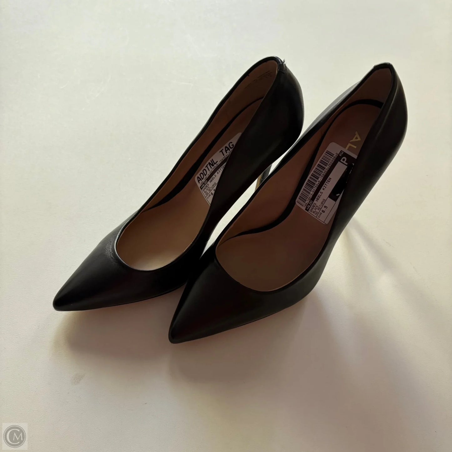 Shoes Heels Kitten By Aldo In Black, Size: 6.5