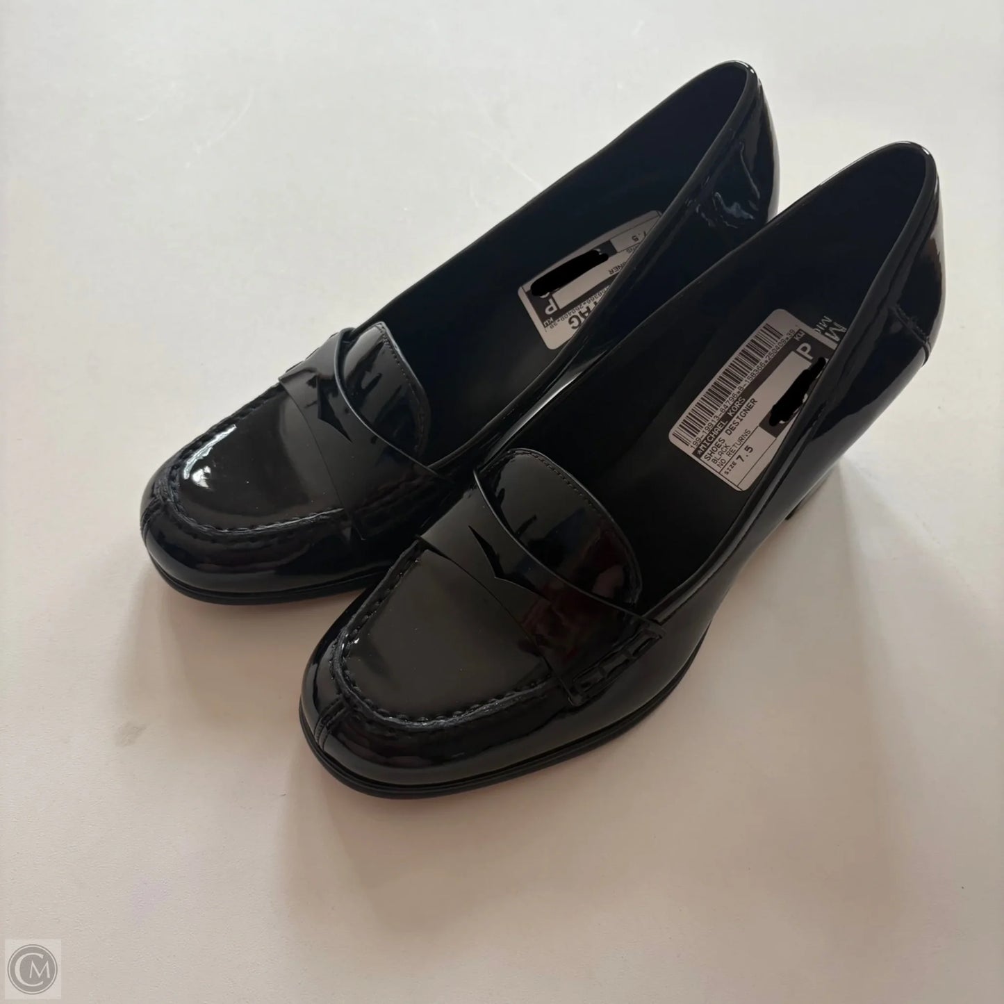 Shoes Designer By Michael Kors In Black, Size: 7.5