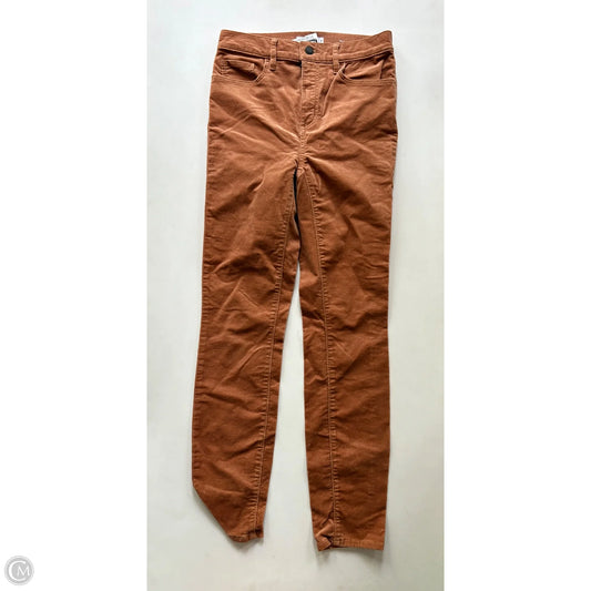Pants Corduroy By Loft In Brown, Size: 0