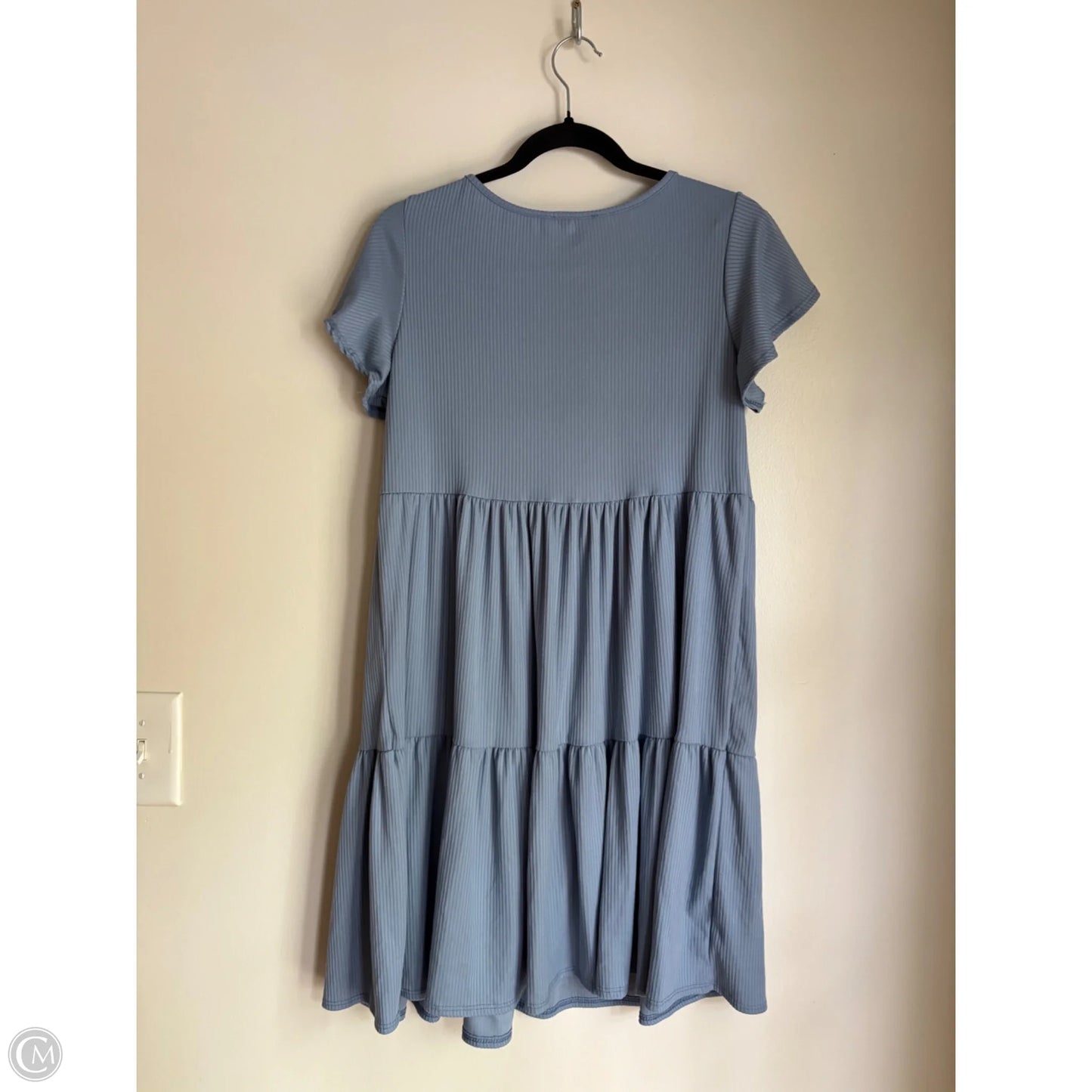 Dress Casual Midi By See You Monday In Blue, Size: Xl