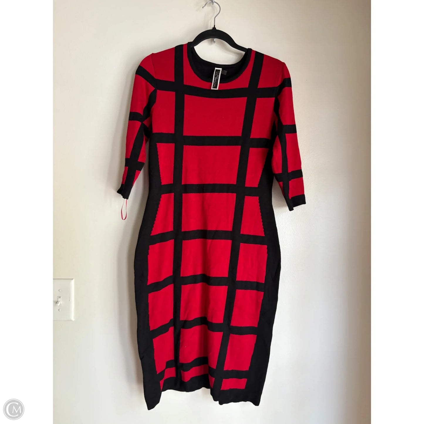 Dress Work By Julian In Red, Size: M