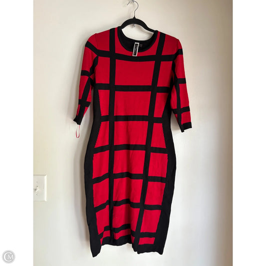 Dress Work By Julian In Red, Size: M