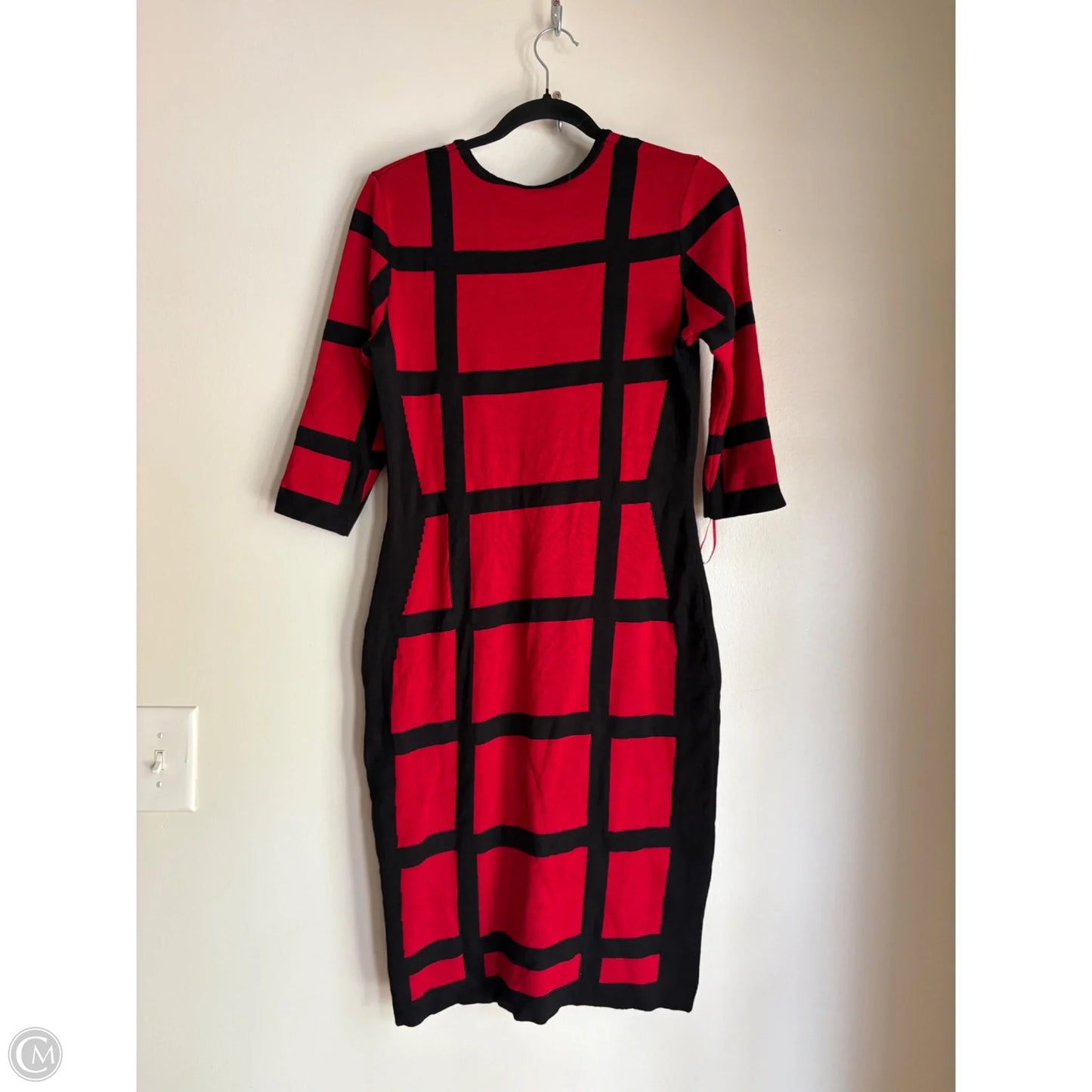 Dress Work By Julian In Red, Size: M
