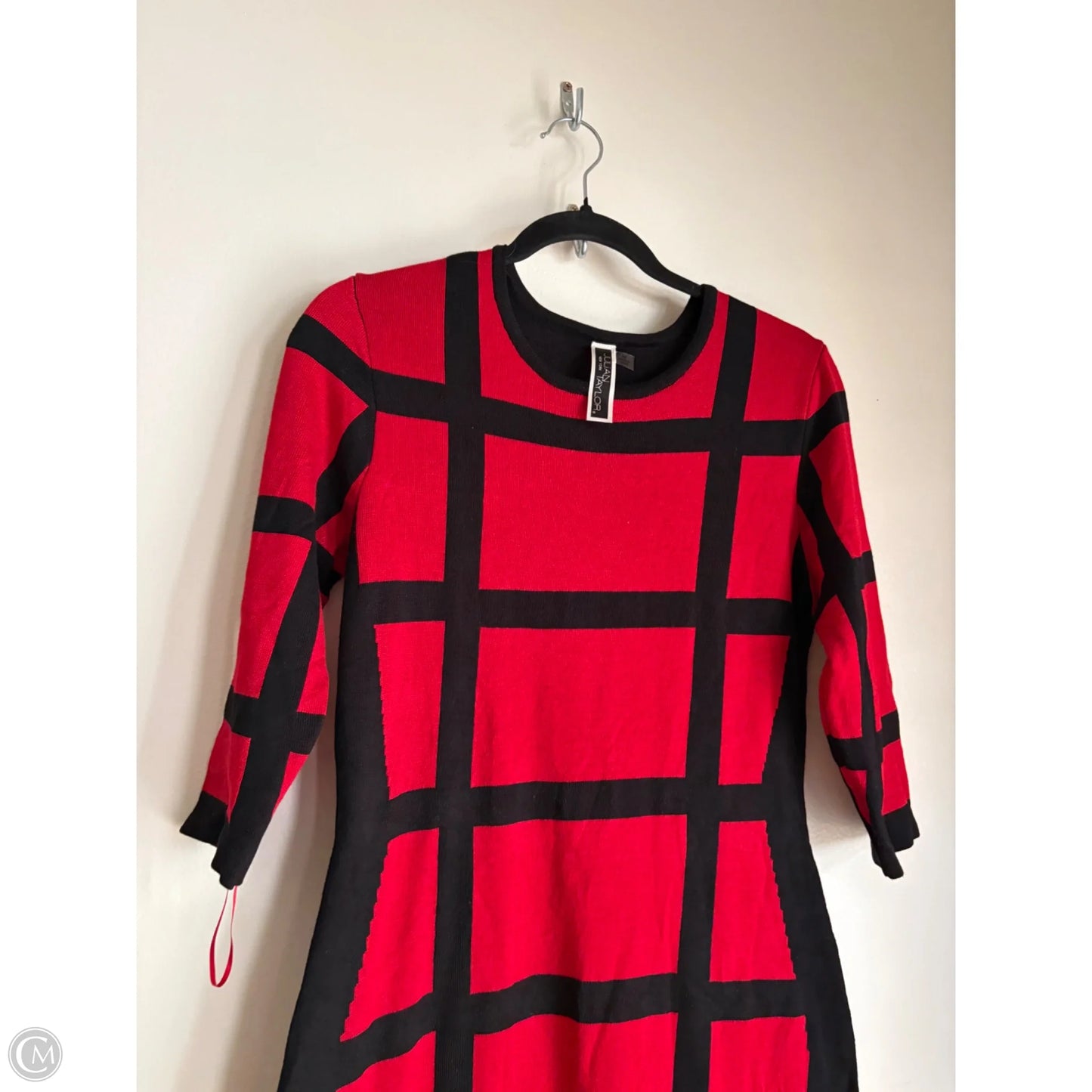 Dress Work By Julian In Red, Size: M