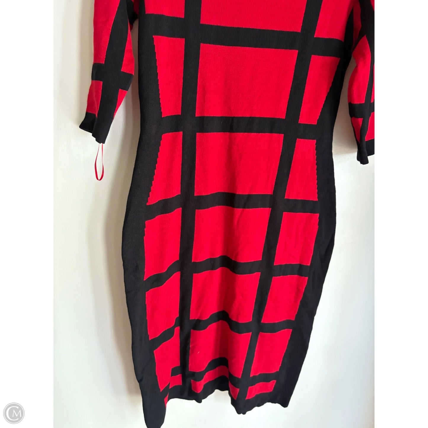 Dress Work By Julian In Red, Size: M