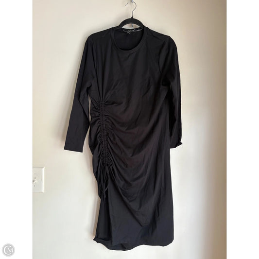 Dress Party Midi By Maggy London In Black, Size: 12p
