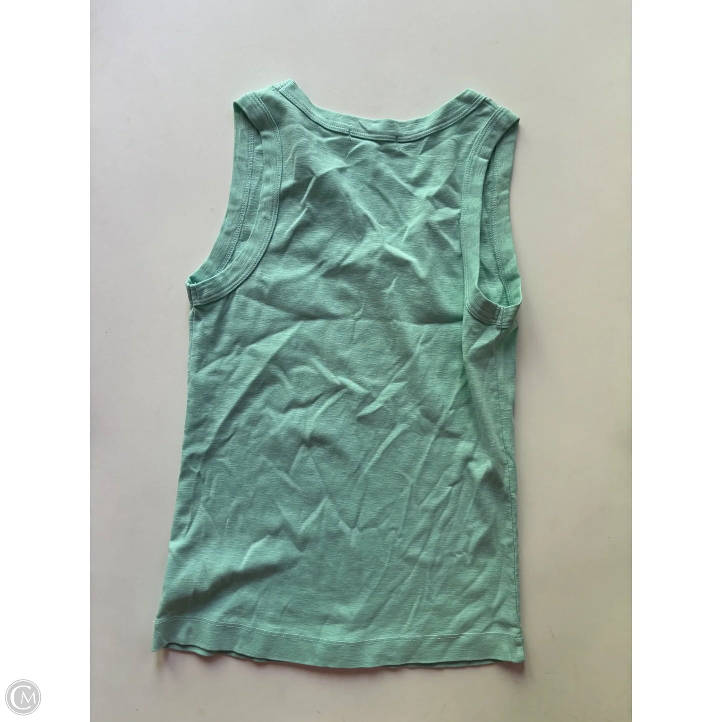 Tank Top By Becool In Green, Size: M
