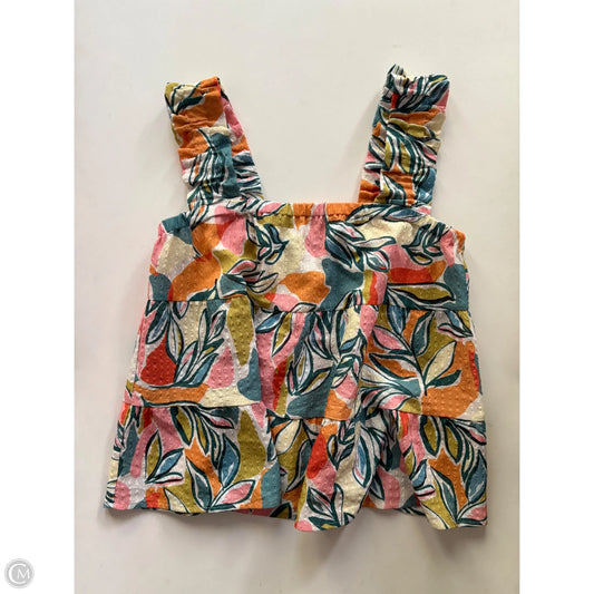 Top Sleeveless By Thml In Floral Print, Size: M