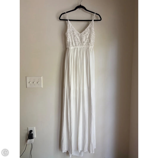 Dress Casual Maxi By I Joah In White, Size: S