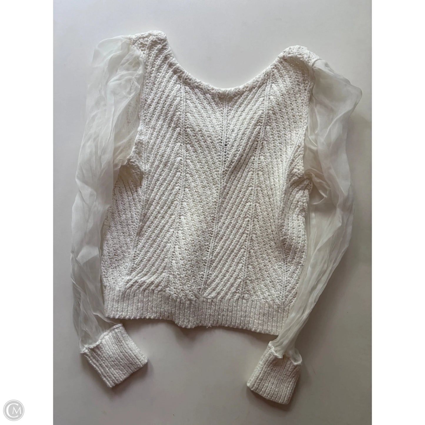 Sweater By Maeve In Cream, Size: S