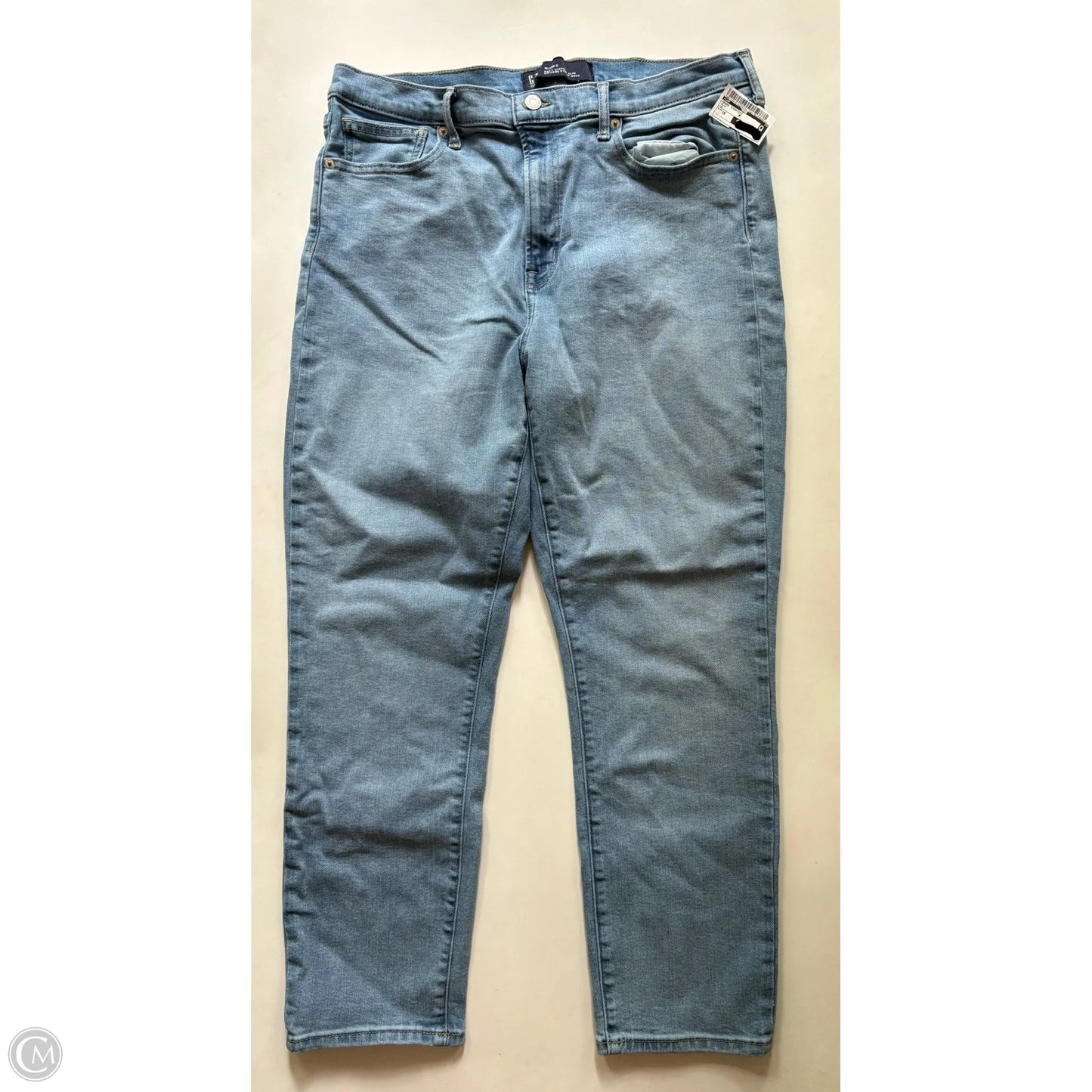 Jeans Straight By Gap In Blue, Size: 16