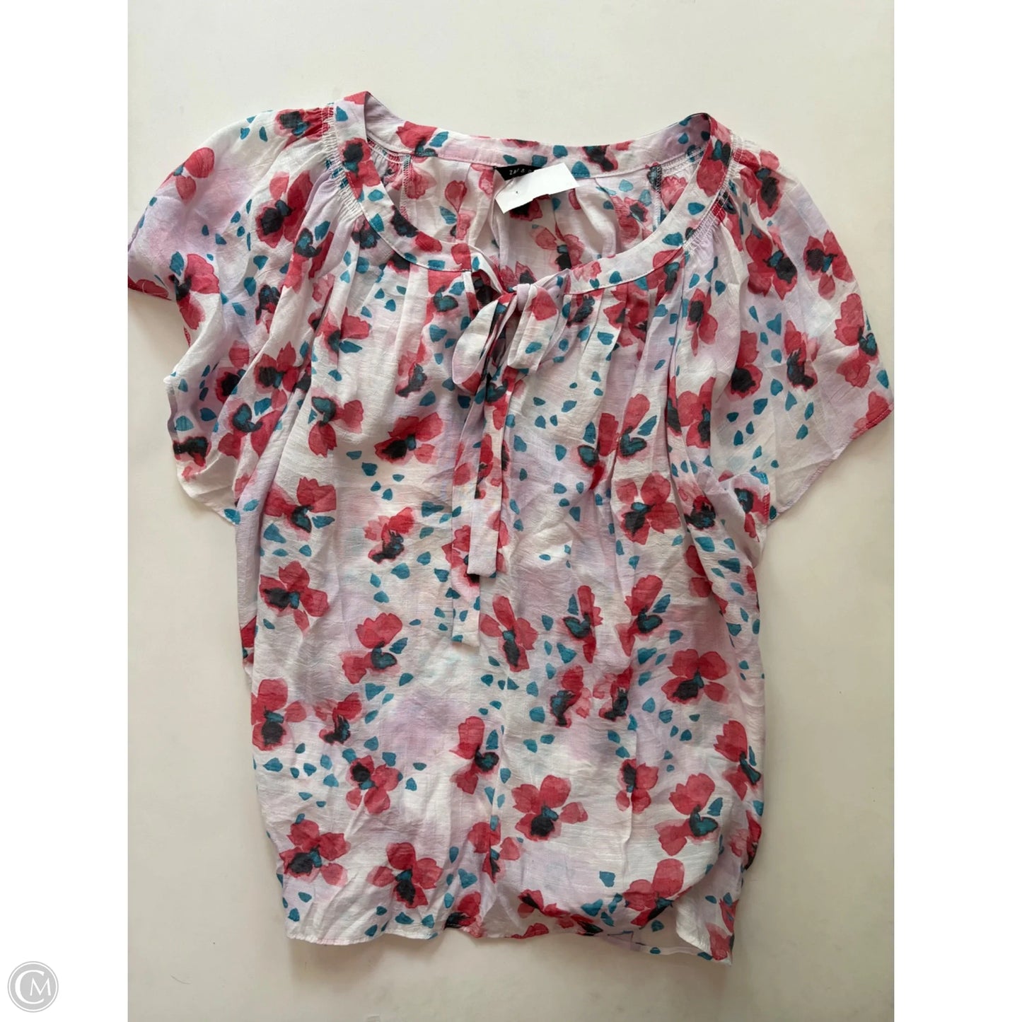 Top Long Sleeve By Zac And Rachel In Multi-colored, Size: M