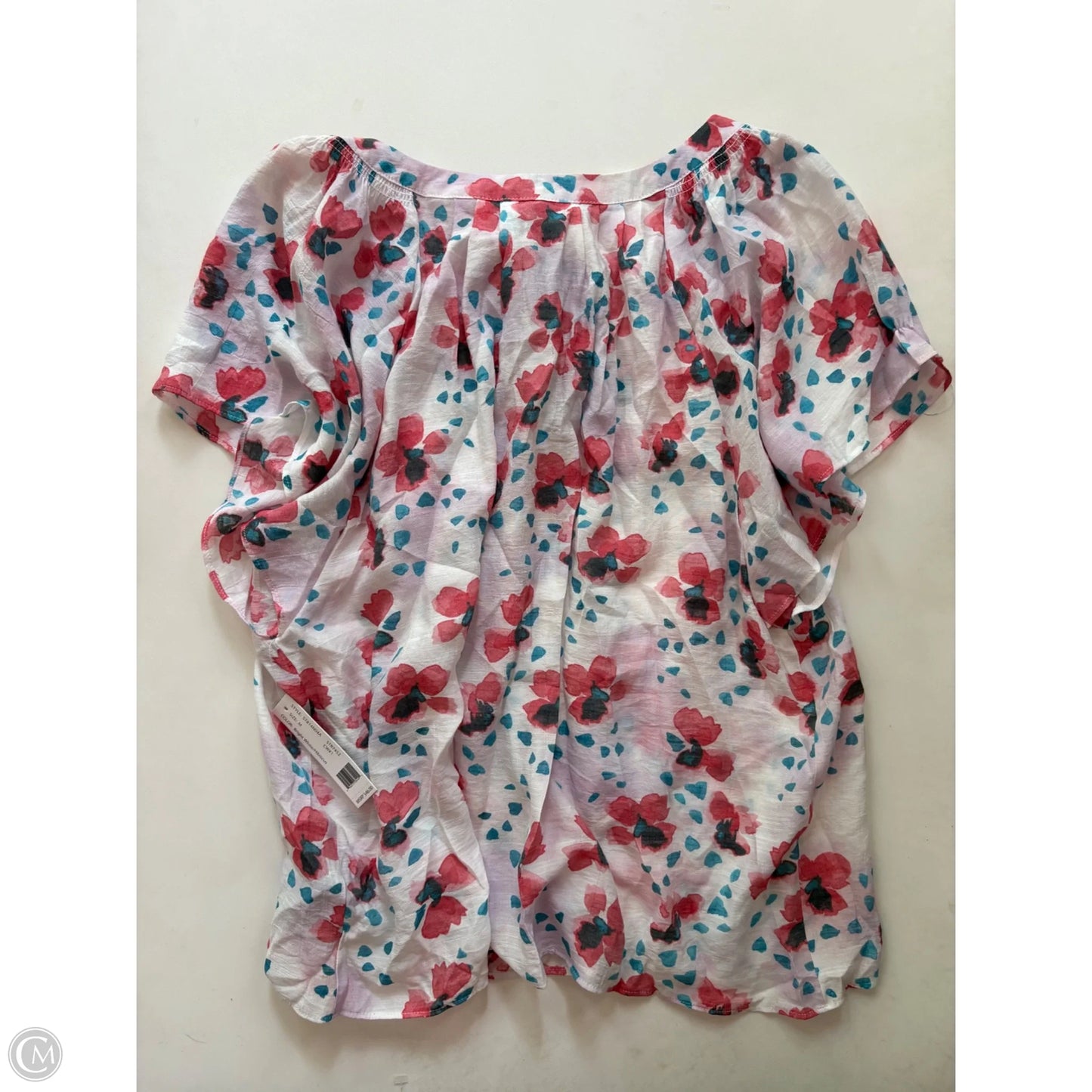 Top Long Sleeve By Zac And Rachel In Multi-colored, Size: M