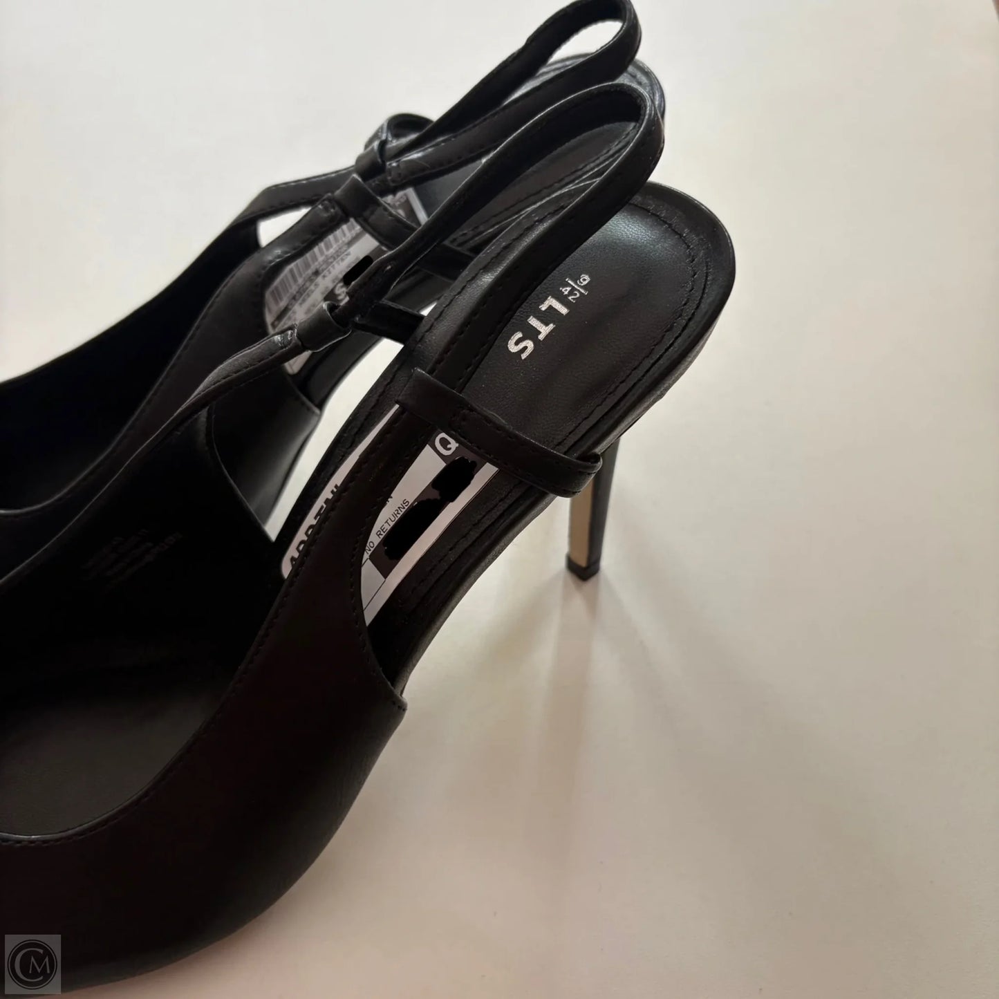 Shoes Heels Kitten By LTS In Black, Size: 9