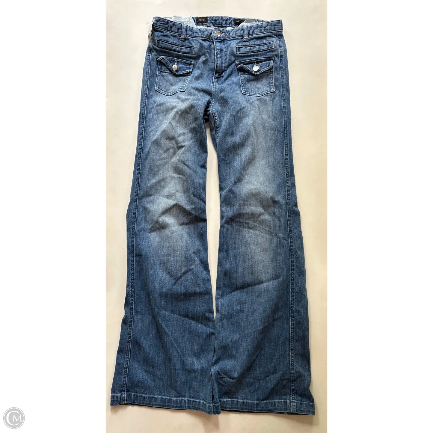 Jeans Wide Leg By X2 In Blue, Size: 8