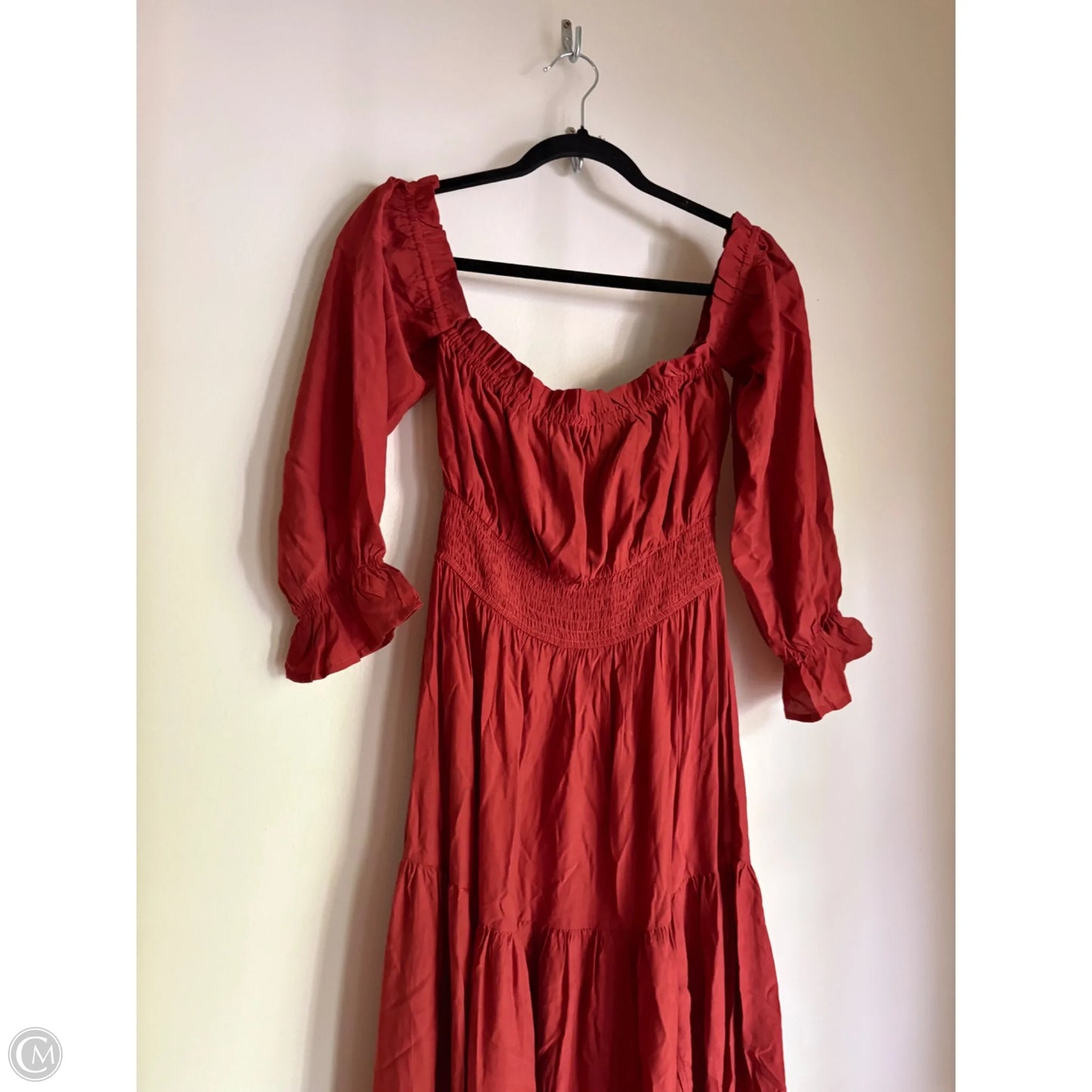 Dress Casual Maxi By Zesica In Brown, Size: S