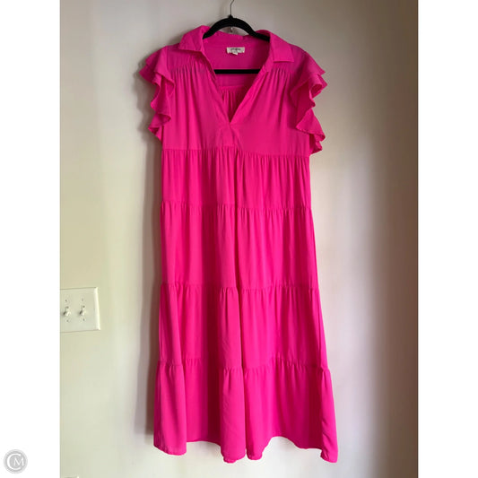 Dress Casual Maxi By Umgee In Pink, Size: S