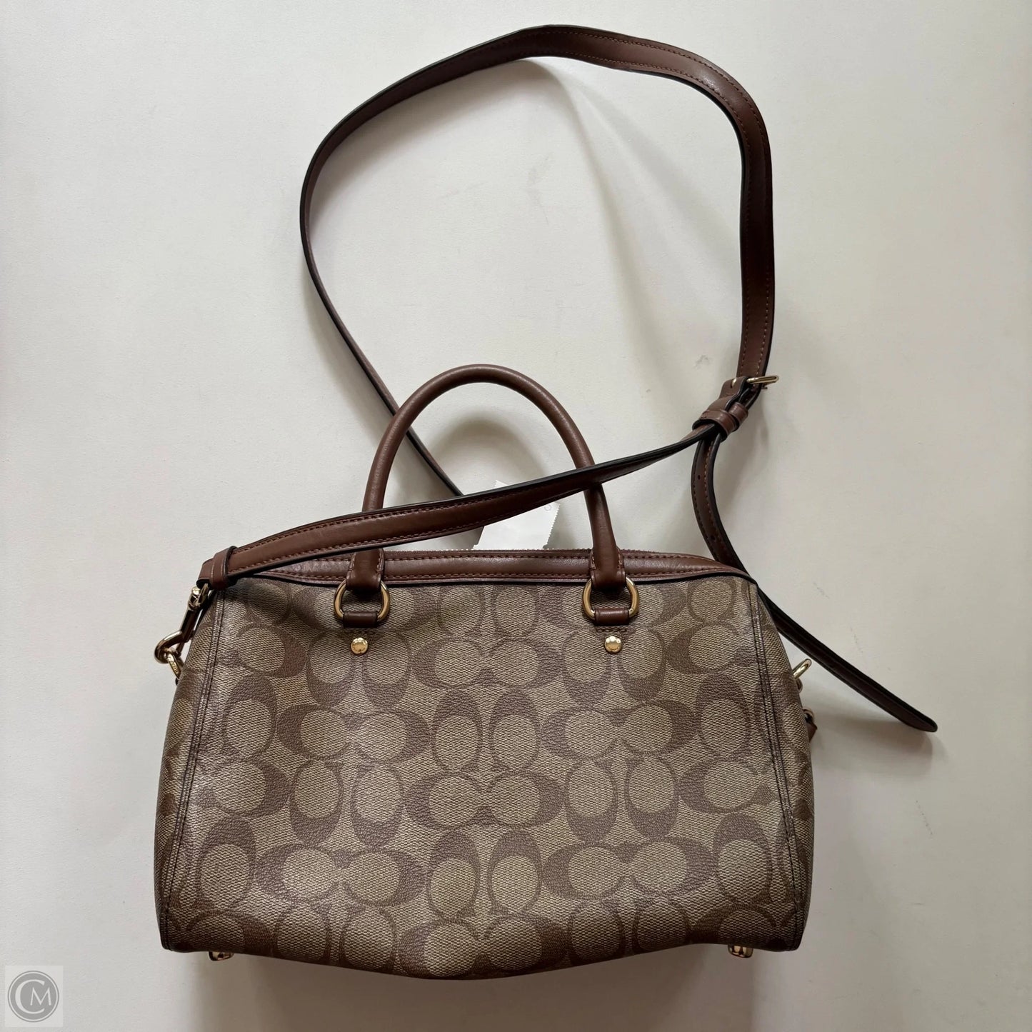 Handbag Designer By Coach, Size: Medium