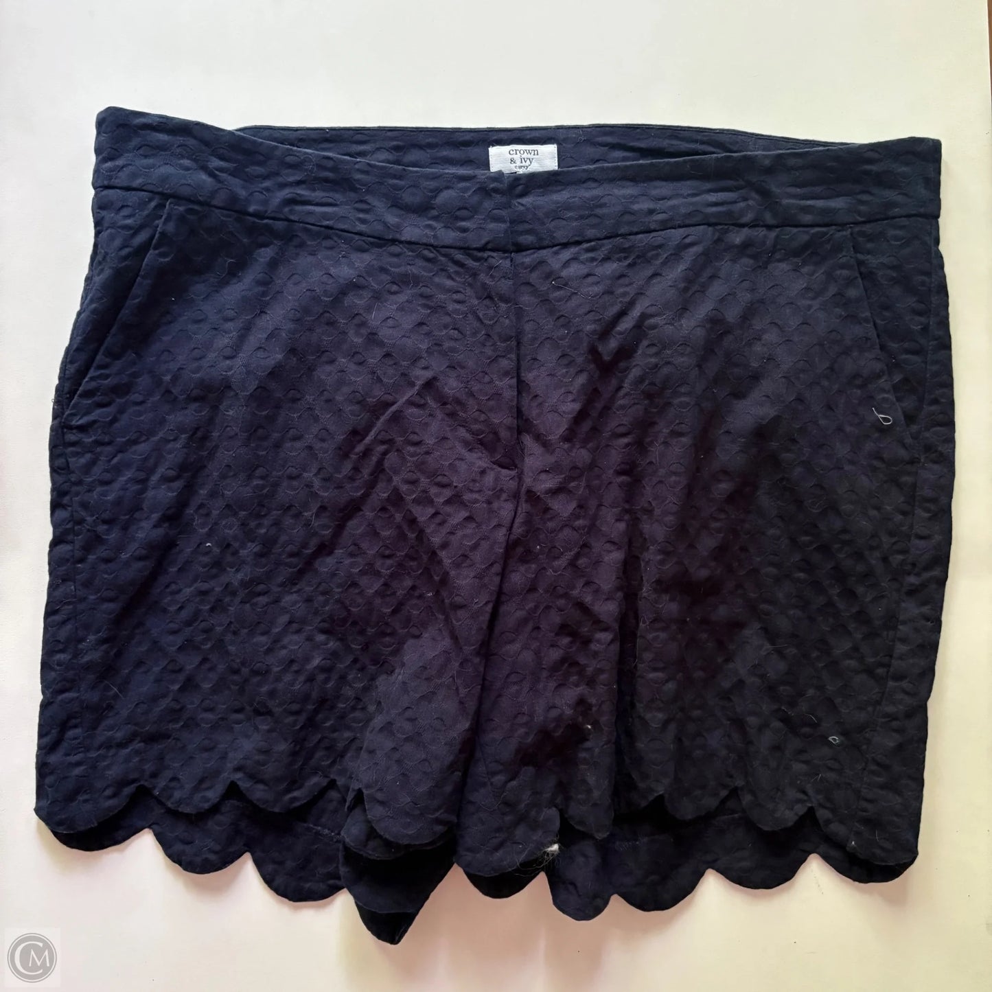 Shorts By Crown And Ivy In Blue, Size: 16