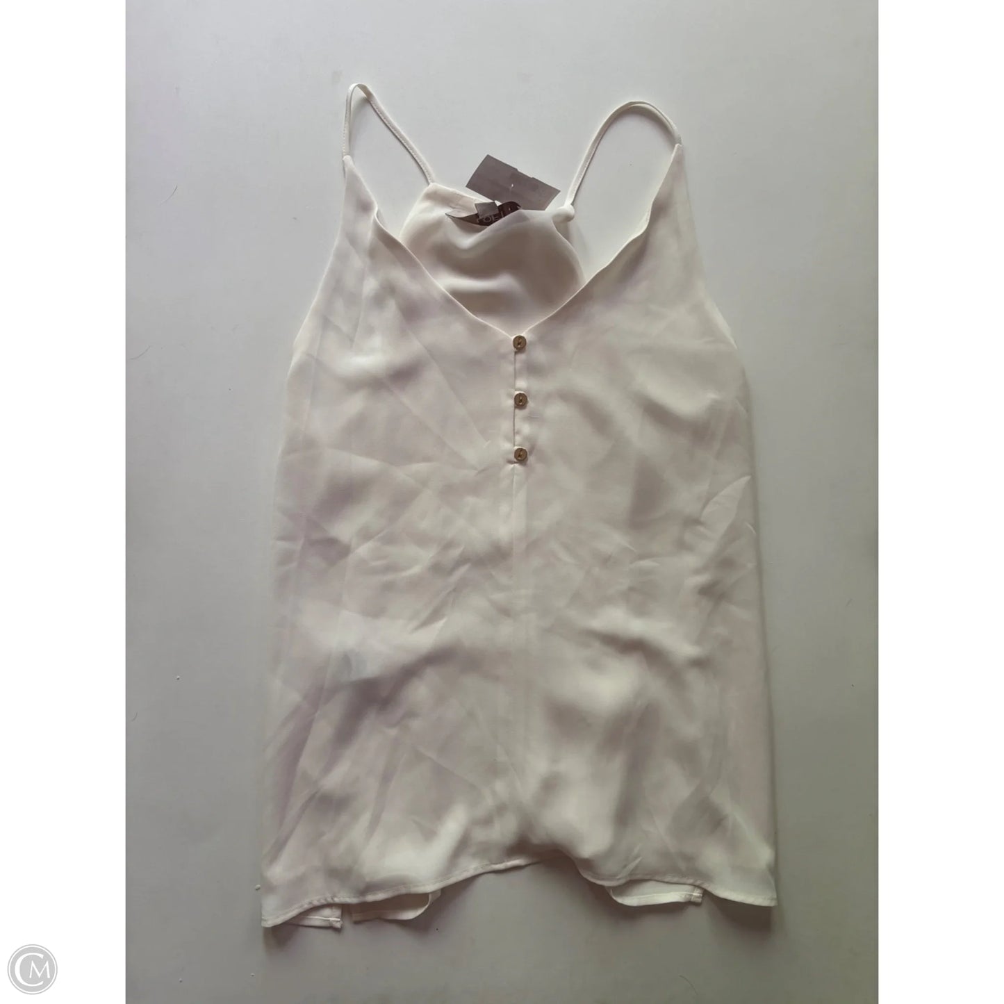 Tank Top By Loft In Cream, Size: Xs
