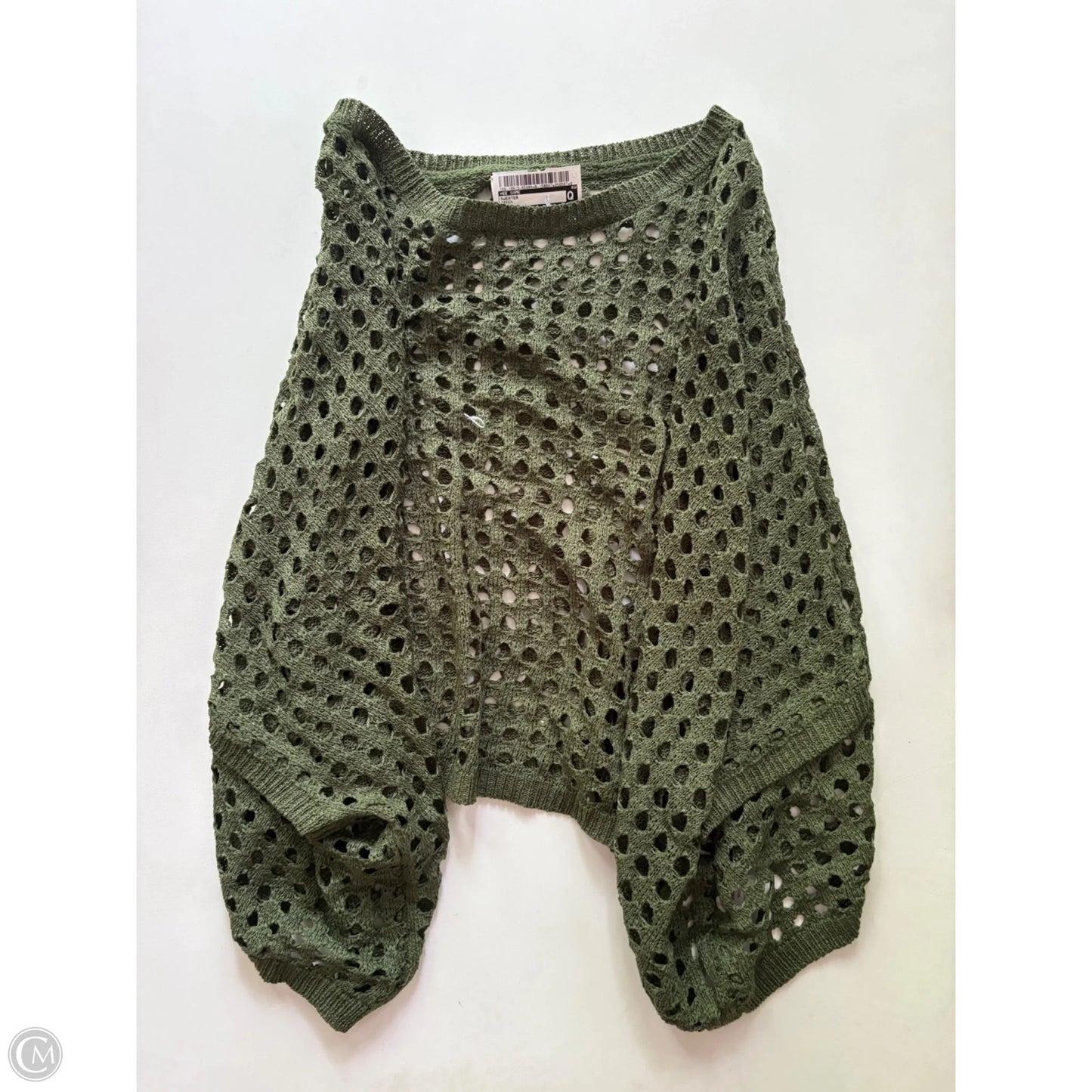 Sweater By Ee Some In Green, Size: S