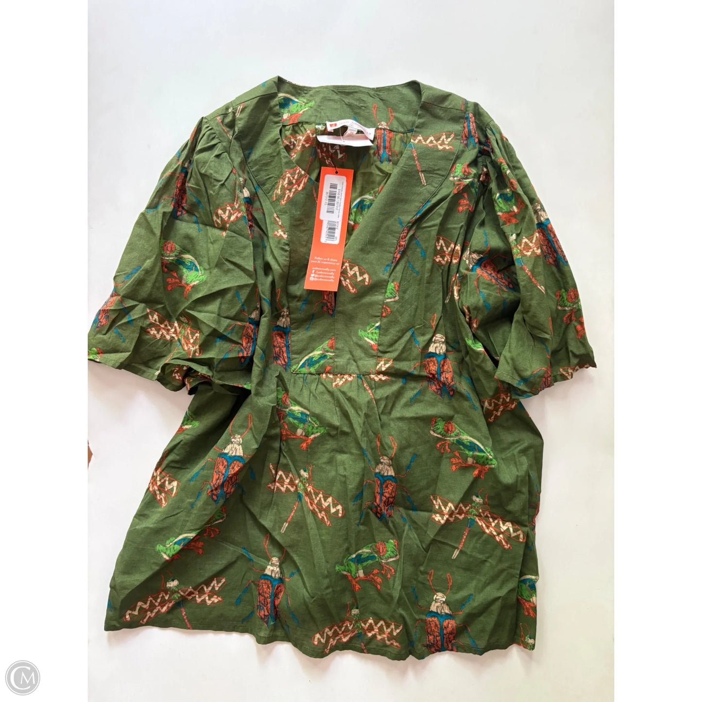 Top Long Sleeve By Jude Connally In Green, Size: Xs