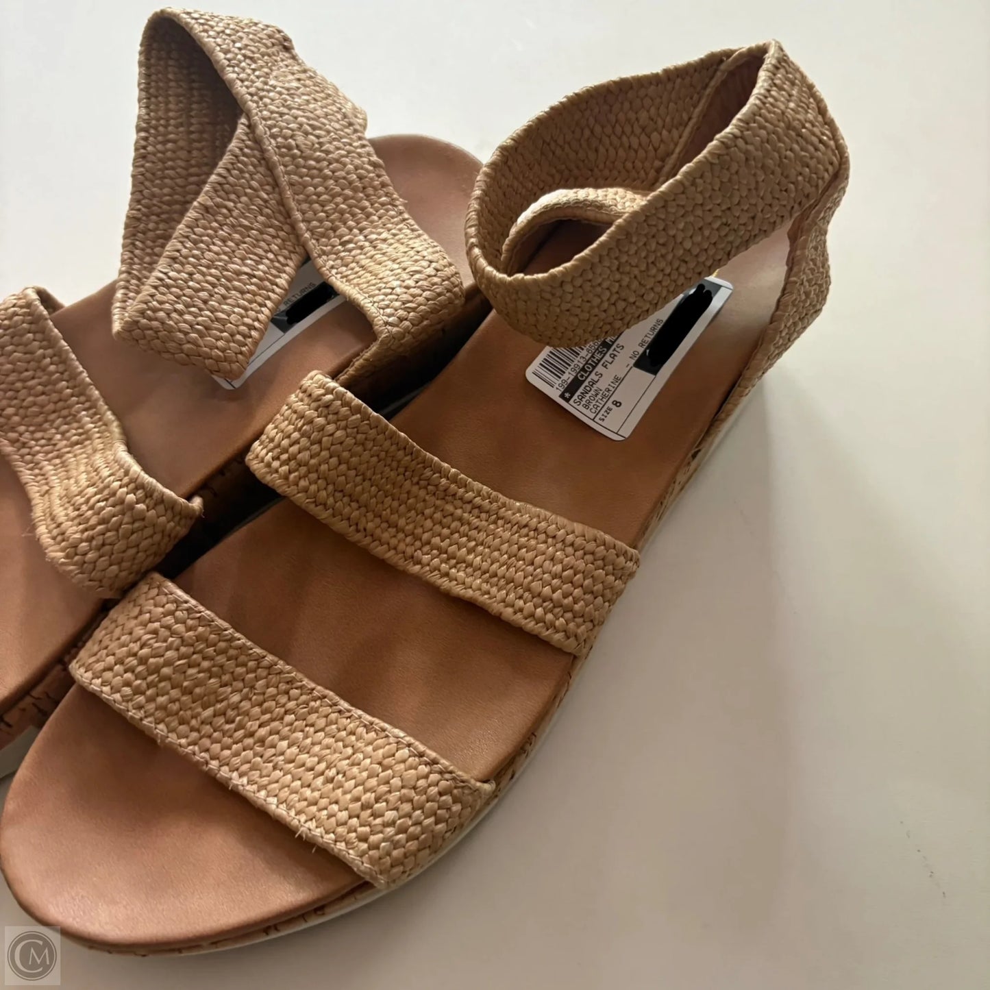 Sandals Flats By CATHERINE In Brown, Size: 8