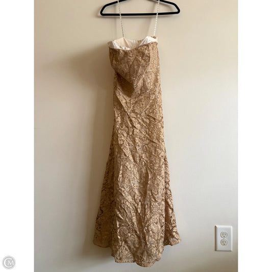Dress Designer By Lilly Pulitzer In Gold, Size: S