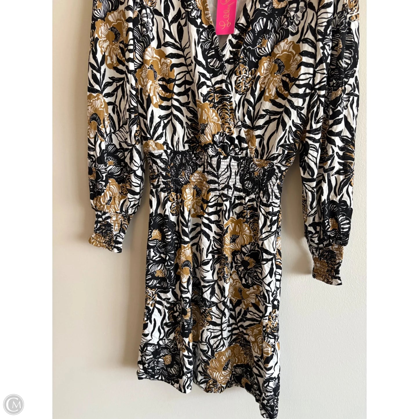 Dress Designer By Lilly Pulitzer In Black & Brown, Size: Xs