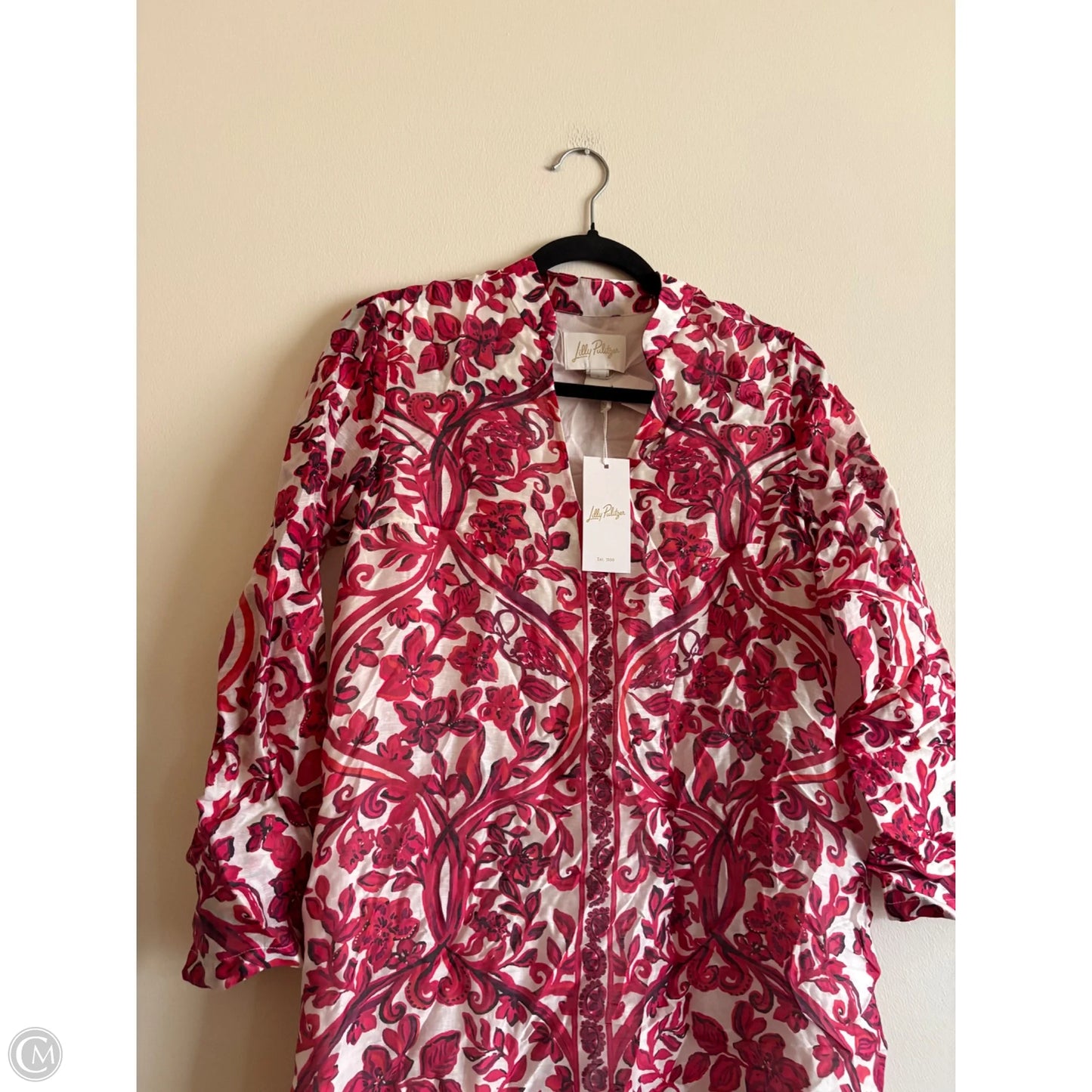 Dress Designer By Lilly Pulitzer In Red, Size: Xs