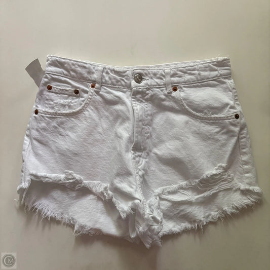 Shorts By Zara In White, Size: 8