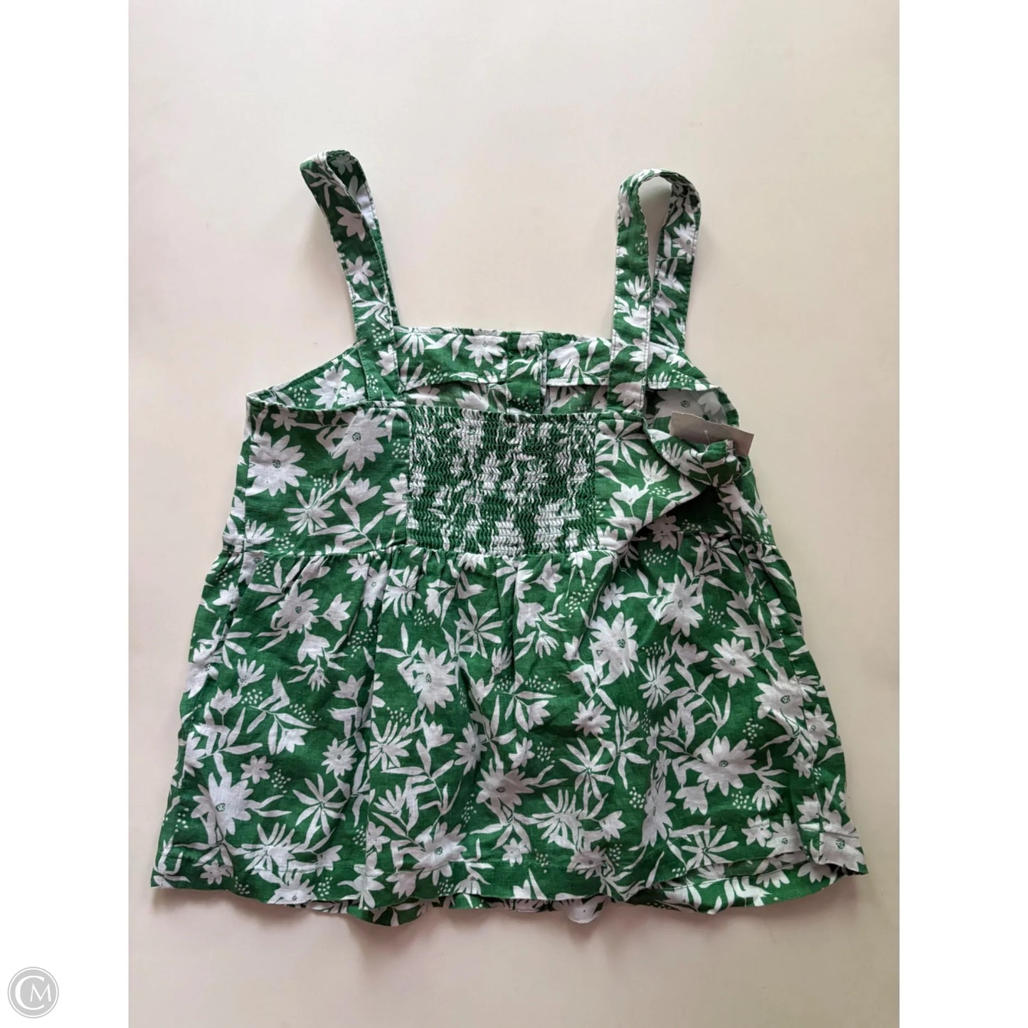 Tank Top By M & S Collection In Green, Size: L