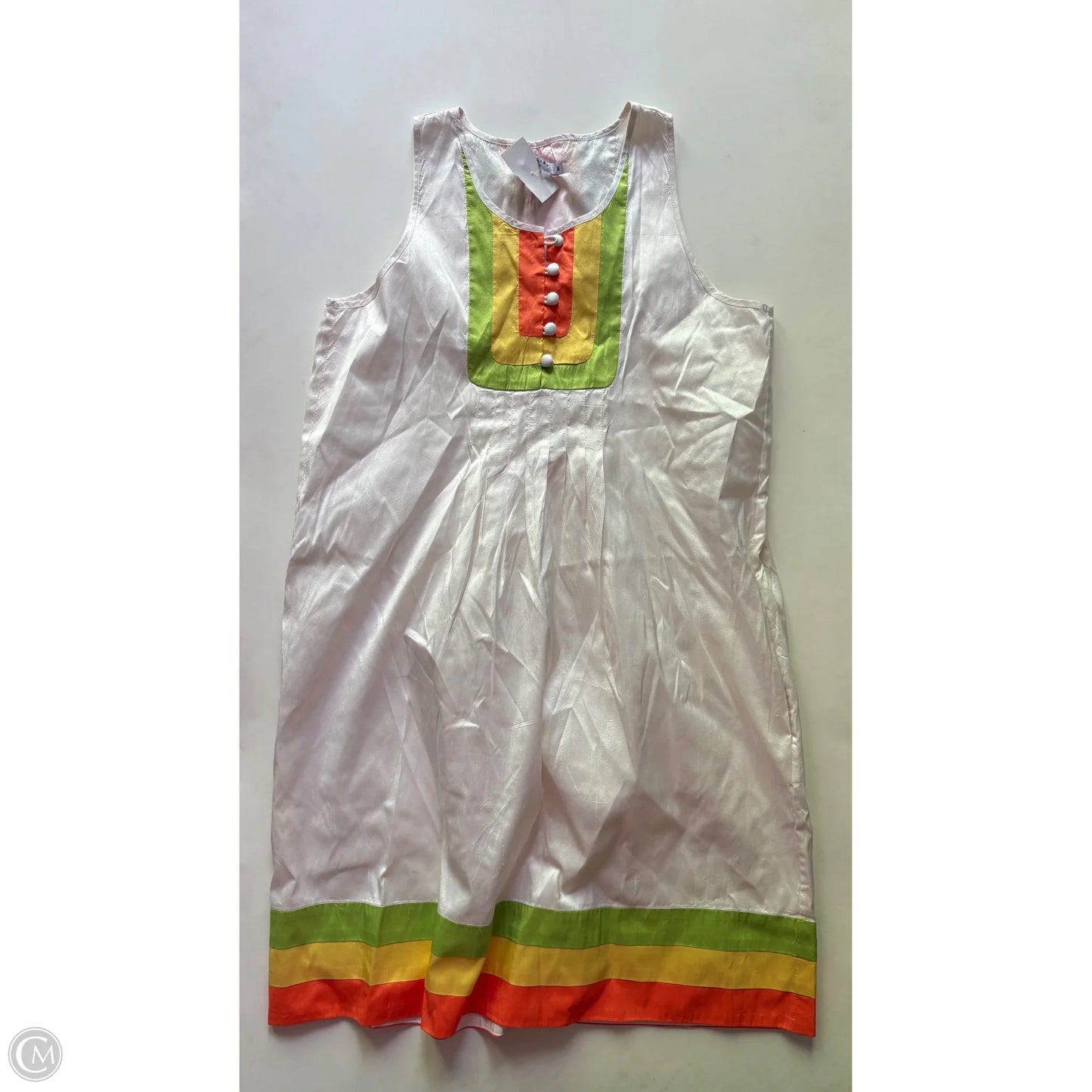 Dress Party Short By Calypso St Barth In Cream, Size: M