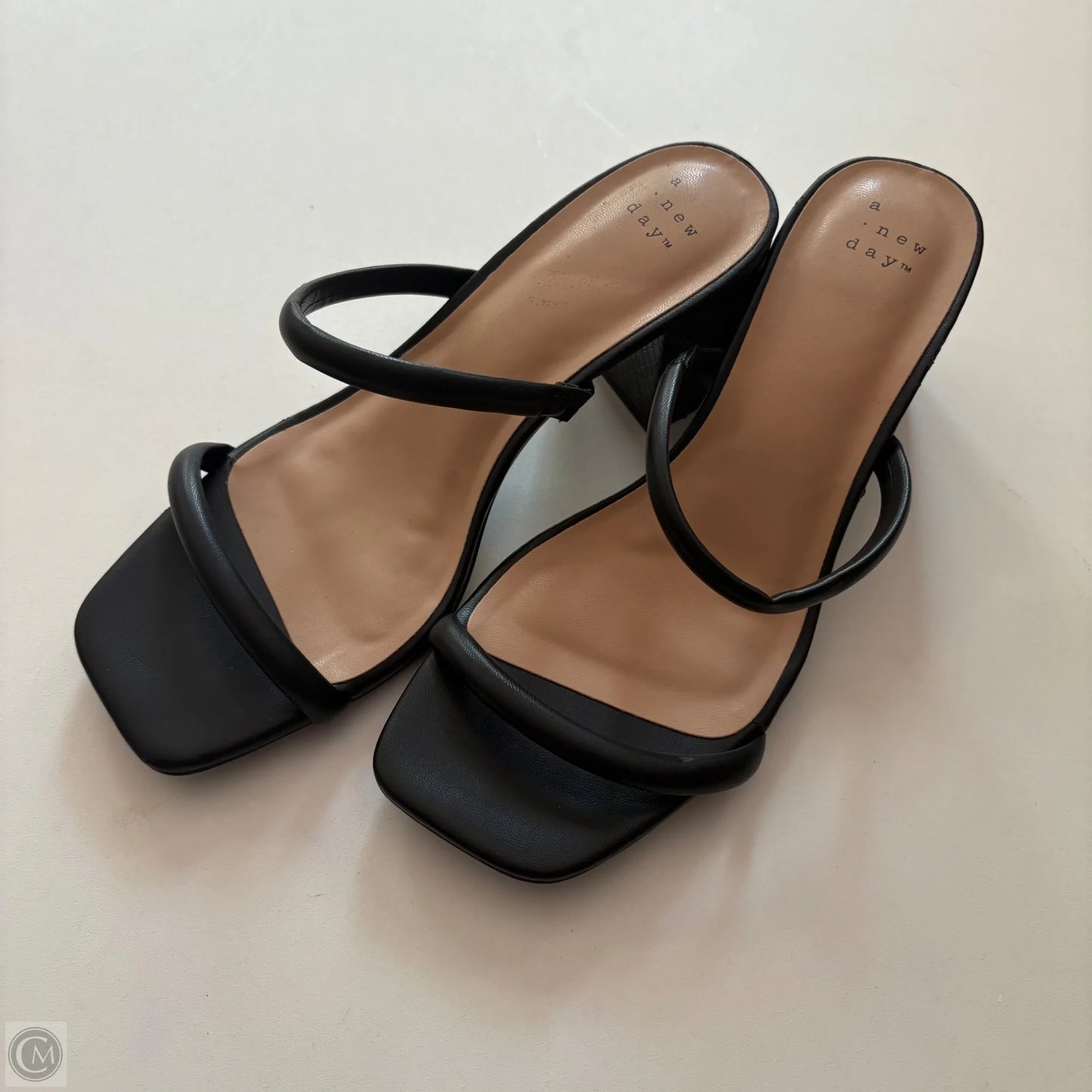 Shoes Heels Block By A New Day In Black, Size: 7