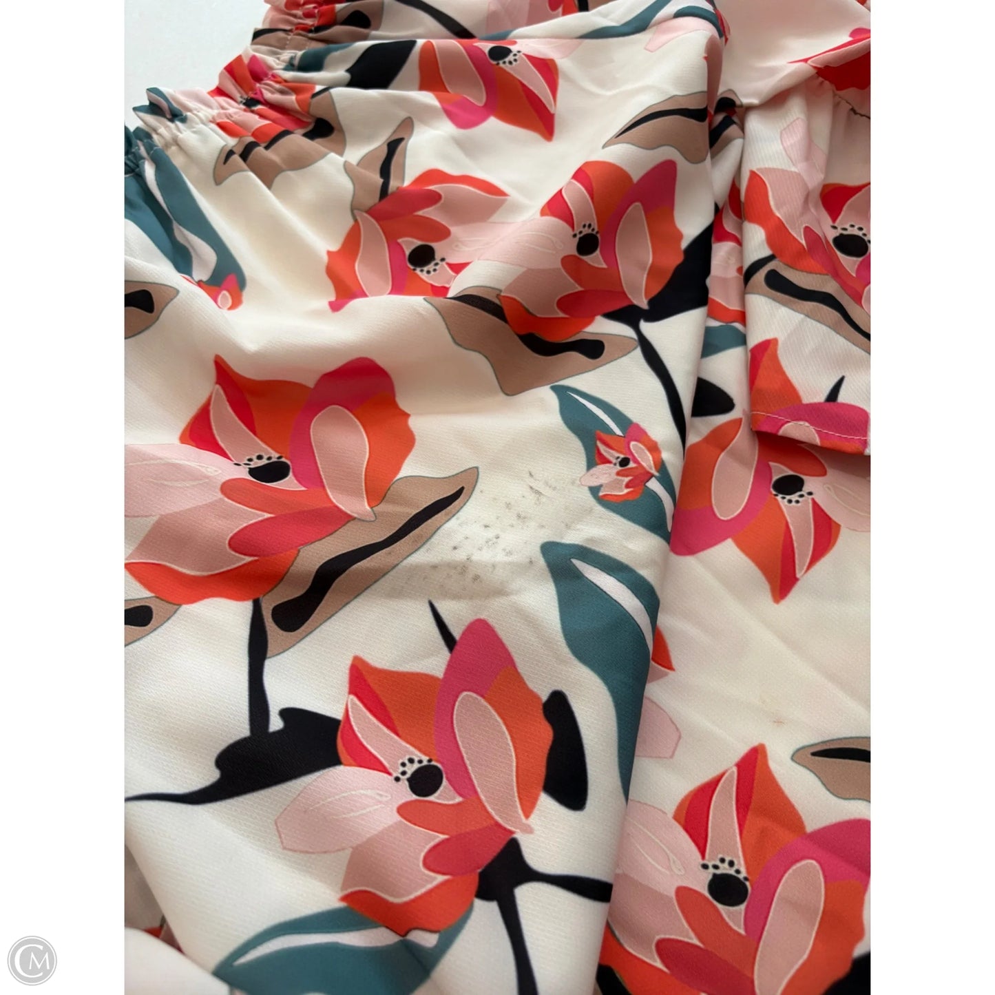 Blouse Long Sleeve By Jade In Floral Print, Size: Xs