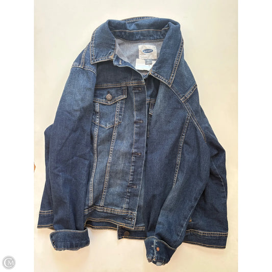 Jacket Denim By Old Navy In Blue, Size: 2x