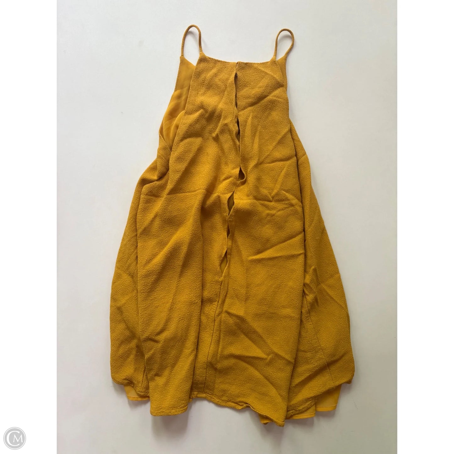 Tank Top By Zara In Yellow, Size: M