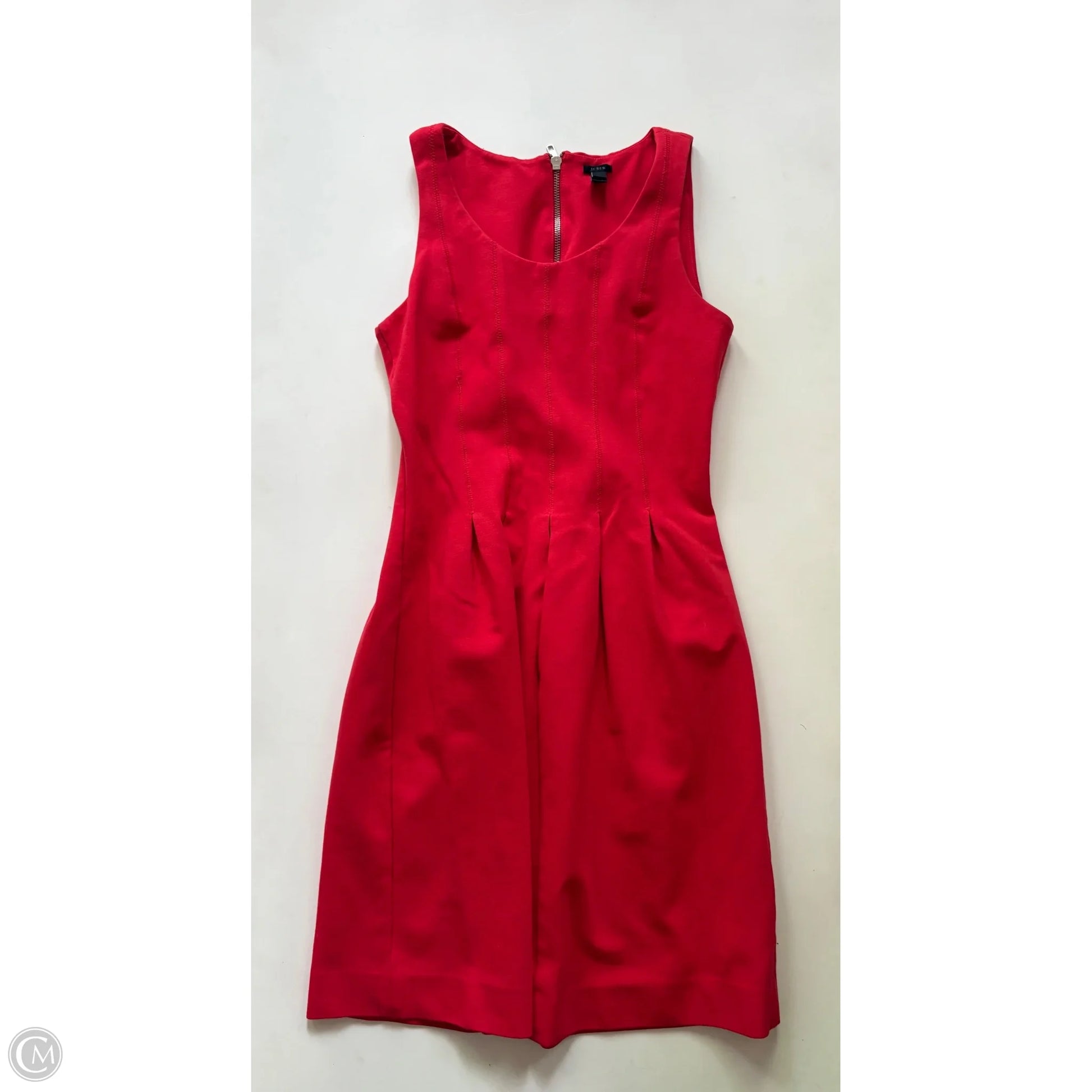 Dress Work By J. Crew In Red, Size: Xs Dress Work By J. Crew In Red, Size: Xs