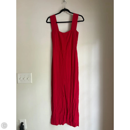 Dress Casual Maxi By Reformation In Red, Size: Xs