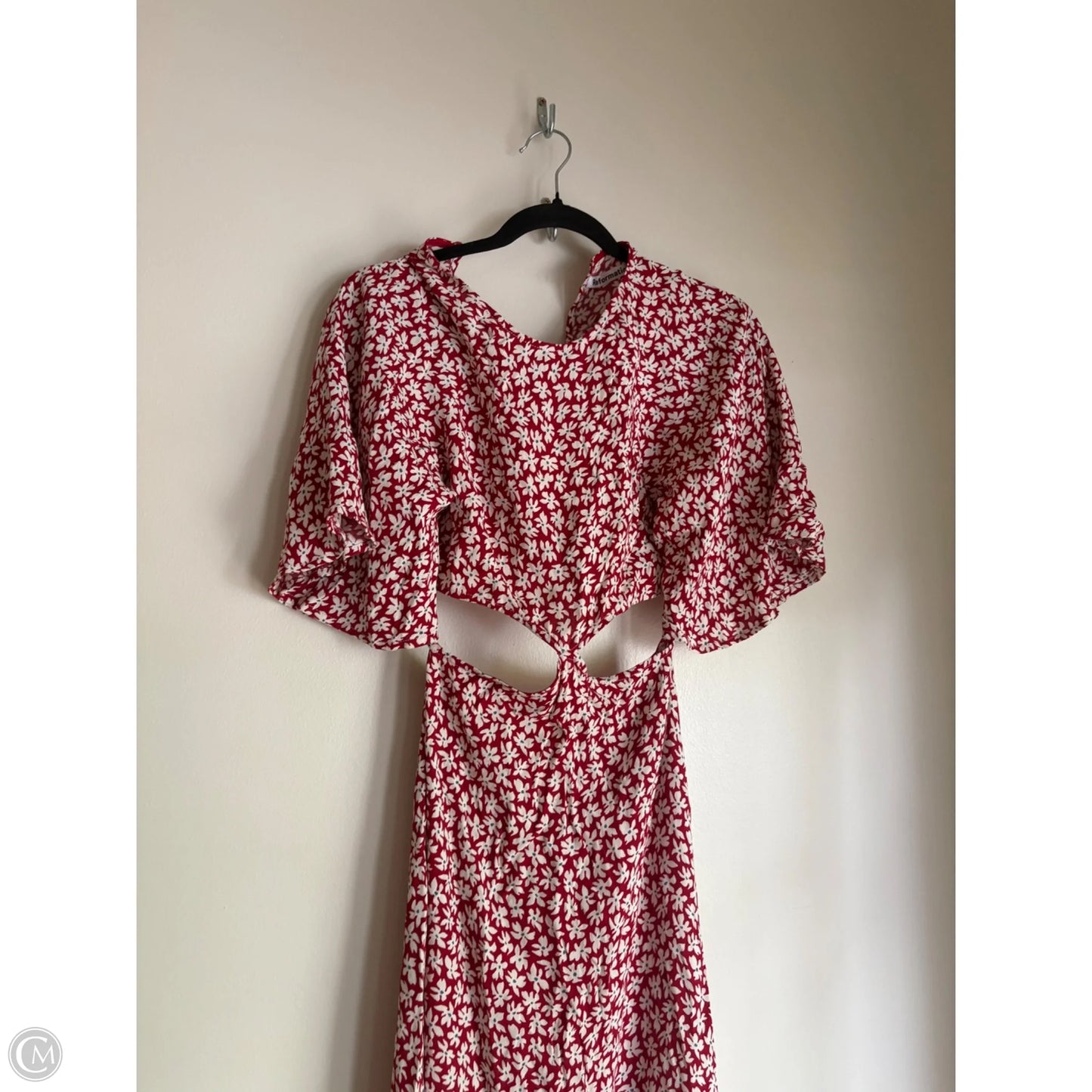 Dress Party Long By Reformation In Floral Print, Size: Xs