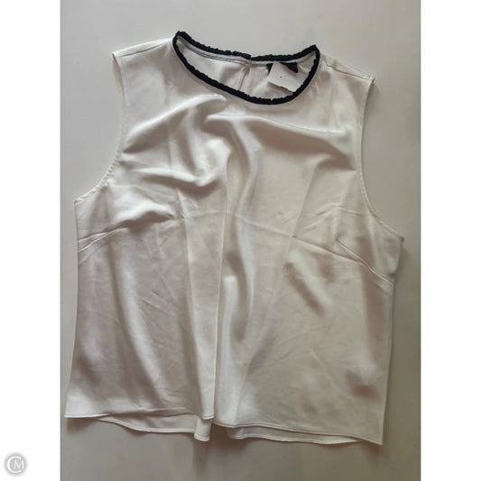 Tank Top By J. Crew In Cream, Size: 3x