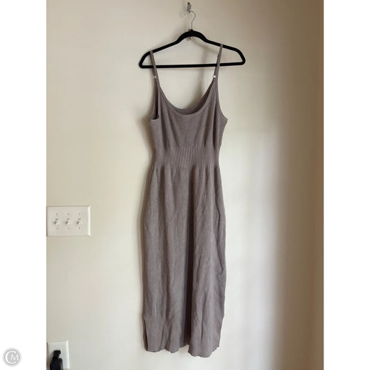 Dress Casual Maxi By Freshman In Grey, Size: Xl