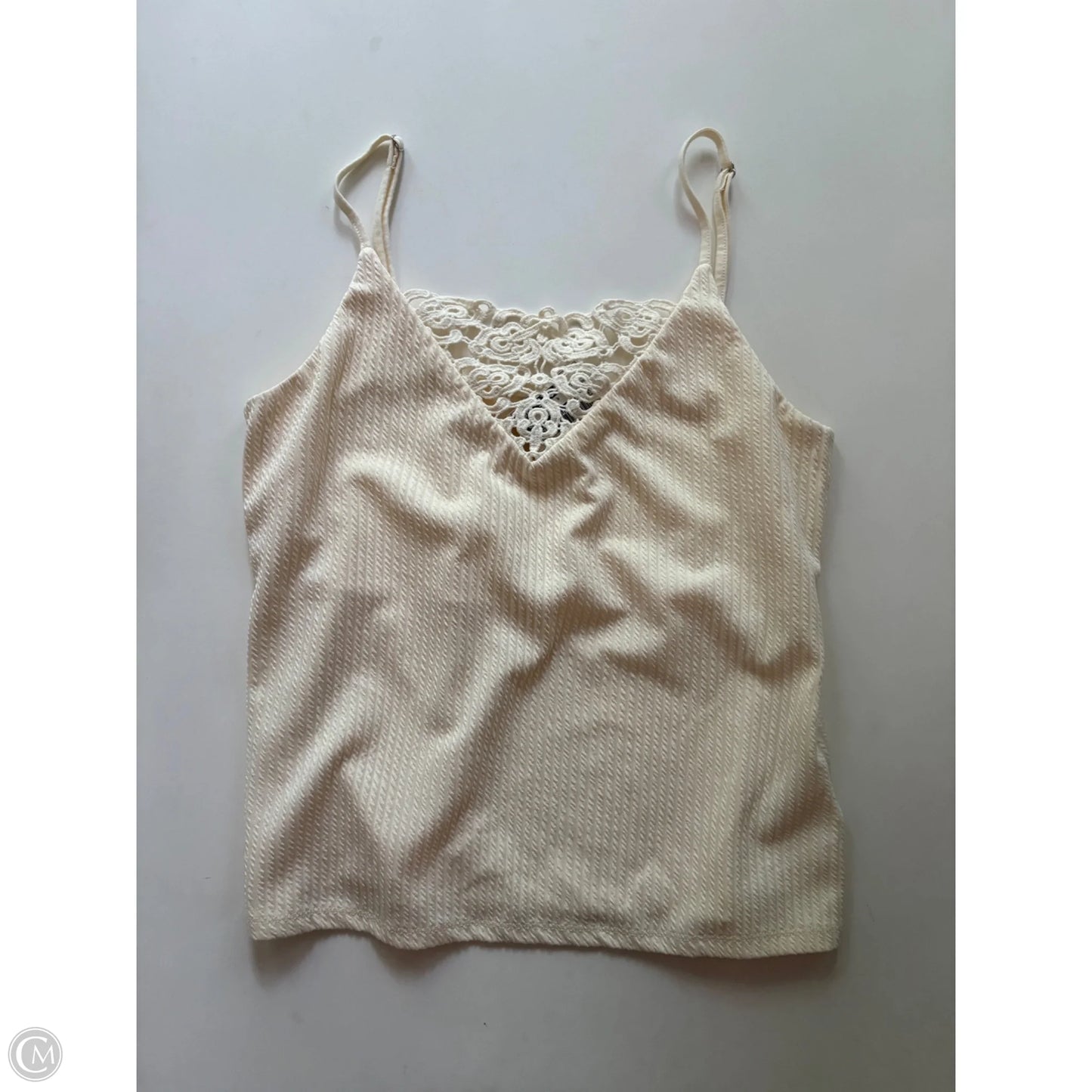 Tank Top By Shyanne In Cream, Size: L