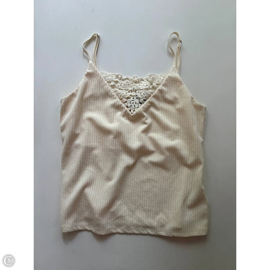 Tank Top By Shyanne In Cream, Size: L
